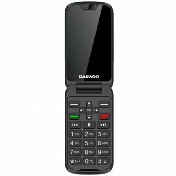 Mobiiltelefon vanematele inimestele Daewoo DW8005 Must 32 MB Single Core 2,4” QVGA