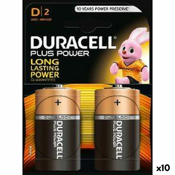Šarminės baterijos DURACELL 1,5 V LR20 (10 vnt.)