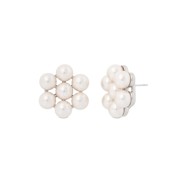Ladies' Earrings Majorica 17615.01.2.E00.906.1 White