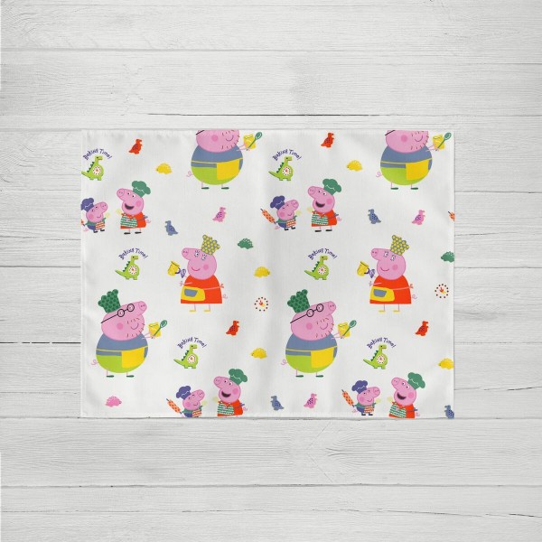 Tabletti Kids&Cotton Time Backing Monivärinen 45 x 35 cm 2 osaa