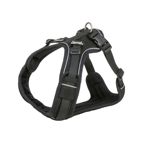 Dog Harness Trixie Premium FlexMesh Black L