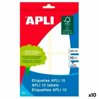 Adhesive labels Apli White...