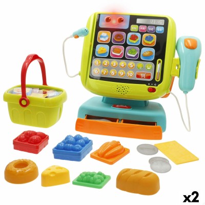 Wooden Cash Register with...