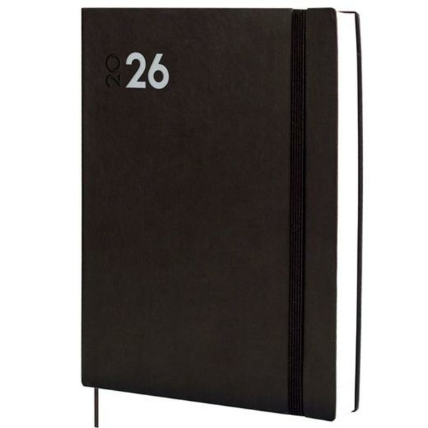 Diary Finocam DYNAMIC MARA Black 21 x 27 cm A4 2026