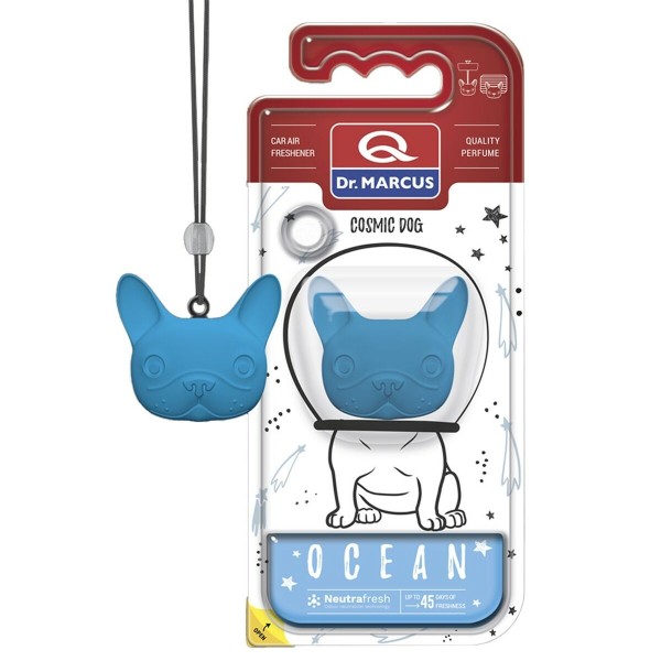 Automašīnas Gaisa Atsvaidzinātājs Dr Marcus COSMIC DOG OCEAN Ocean Plastmasa