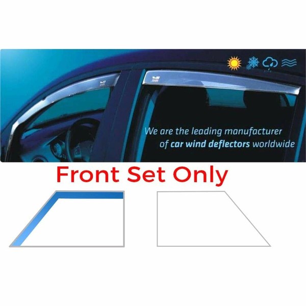 Wind deflector HEKO HO31001 VOLKSWAGEN PASSAT (B8) SEDAN/VARIANT 2 Pieces
