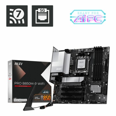 Motherboard MSI PRO B850M-P...