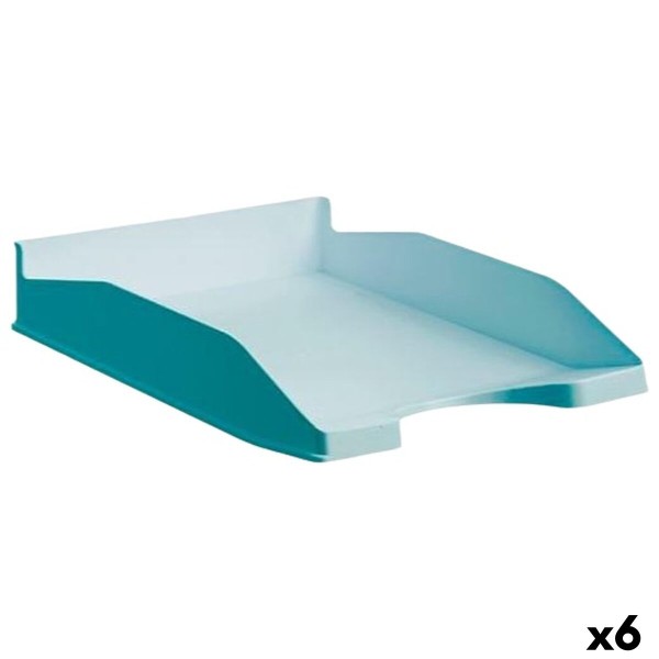 Filing Tray Archivo 2000 ECOGREEN Blue A4 Sheet Recyclable 34,5 x 25,5 x 6 cm (6 Units)