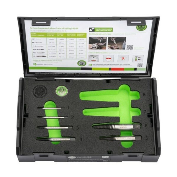 Ulosvedinsetti KUKKO 3-24 mm