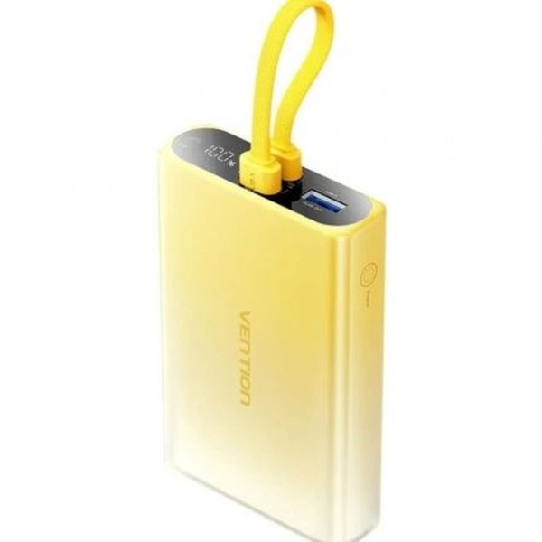 Powerbank Vention FHZY0 Geltona 10000 mAh