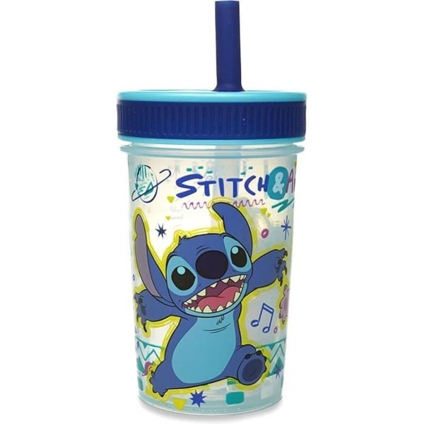 Harjoittelumukin ThermoBaby LILO & STITCH 420 ml Sininen