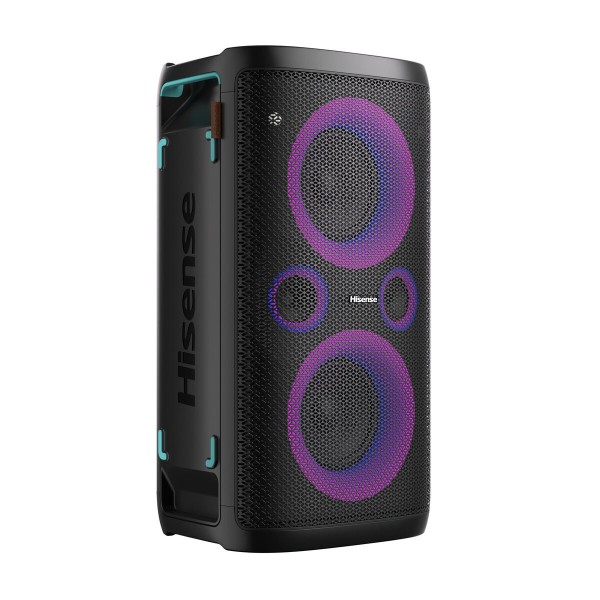 Kannettavat Bluetooth-kaiuttimet Hisense PARTY STORM Musta 300 W