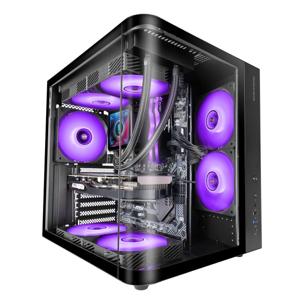 ATX Semi-tower Korpus Mars Gaming MCCURV Must