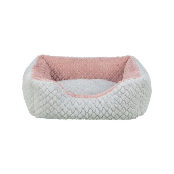 Dog Bed Trixie Kaline Mio Grey Dark pink 80 x 65 cm