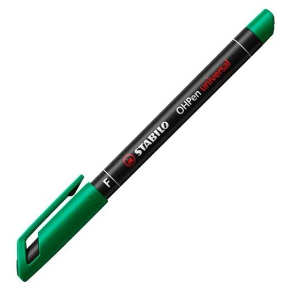 Permanent marker Stabilo Green 0,7 mm 10 Pieces