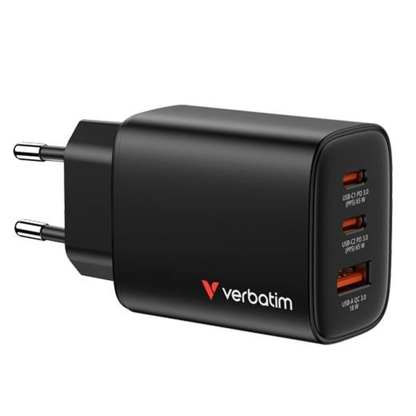 USB-кабель Verbatim 32352 65 W Чёрный