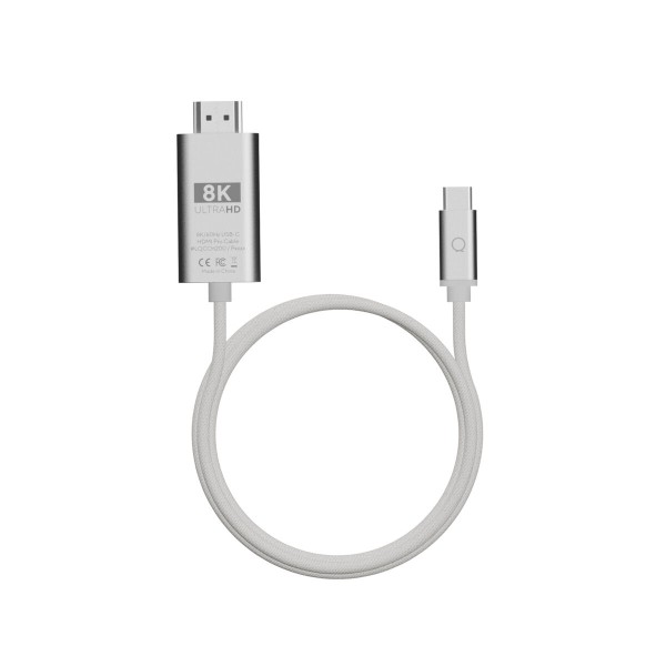 USB-Kaapeli Linq Byelements LQCCH200 Harmaa 2 m