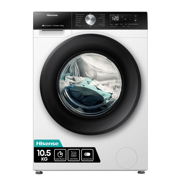 Mazgāšanas mašīna Hisense WF3S1043BW3 60 cm 1400 rpm 10 kg