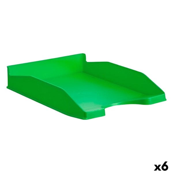 Filing Tray Archivo 2000 Green A4 Sheet (6 Units)
