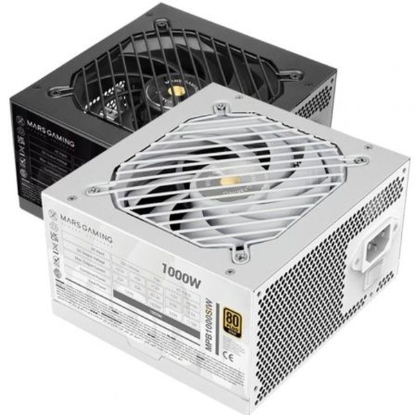 Источник питания Mars Gaming MPB1000SIW ATX 1000 W 80 Plus Gold