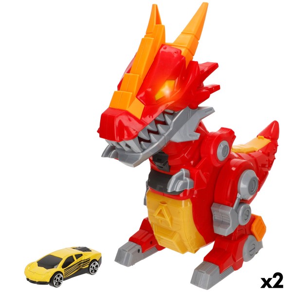 Tрасса с трамплином 42 X 36 X 19 CM (2 штук)