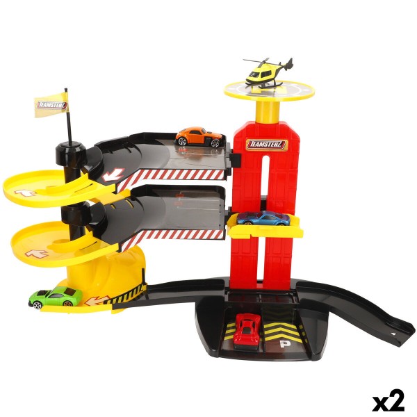 Parkkihalli autoilla 53 X 30 X 24 CM (2 osaa)