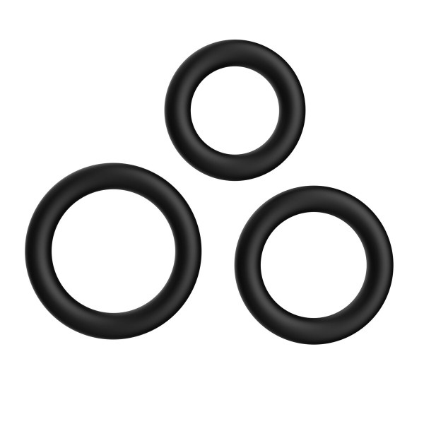 Cock Ring Forto Black (One size)