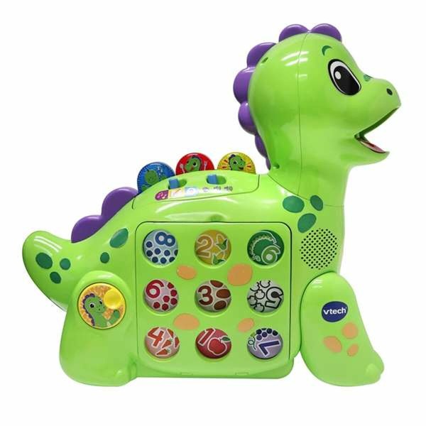 Interaktyvus žaislas Vtech 35 x 13,3 x 33 cm Žalia Dinozauras Interaktyvus žaislas Piešinys Magnetinis Obuolys