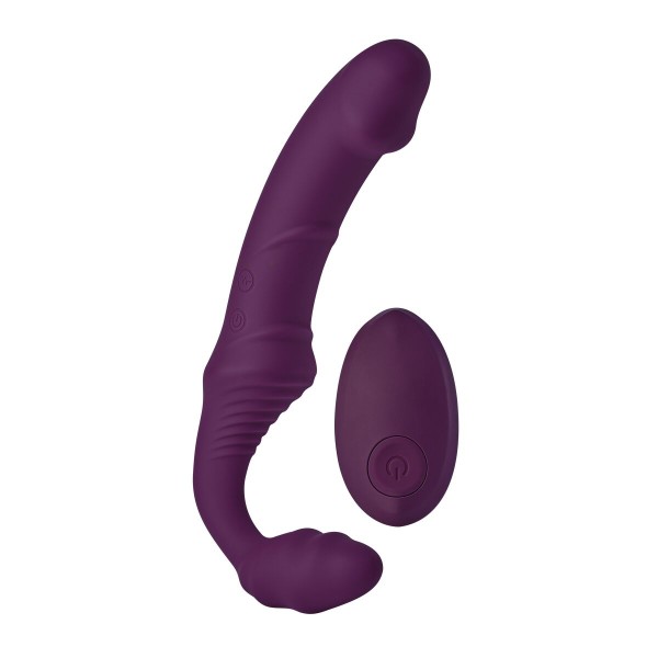 Dual Stimulation Vibe- vibraattori Dream Toys Bold Purppura