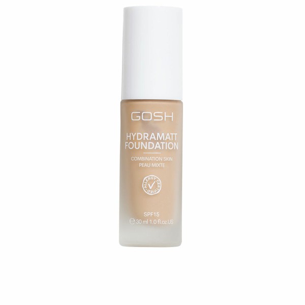 Основа-крем для макияжа Gosh Copenhagen HYDRAMATT Nº 008-Medium-Neutral Spf 15 30 ml