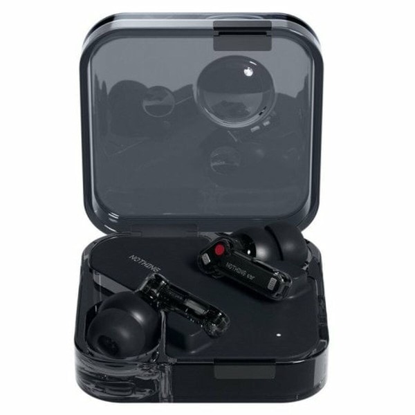 Headphones with Microphone Nothing A10600061 Black Transparent