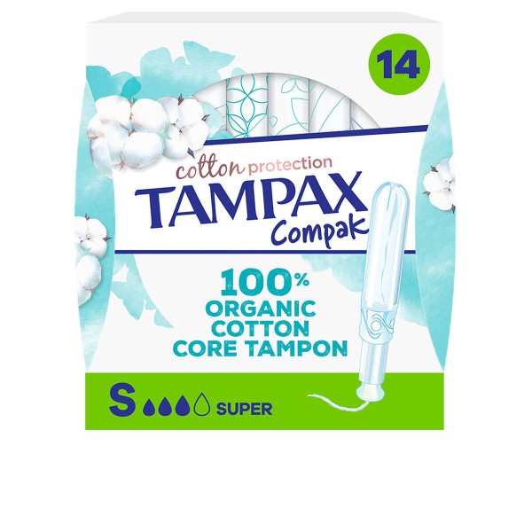 Dušigeel Tampax TAMPAX ALGODÓN (14 Ühikut)