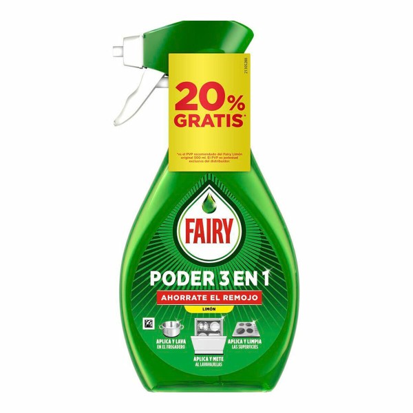 Nõudepesuvahend Fairy PODER 3 EN 1 500 ml
