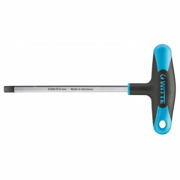T-avain WITTE PRO 8 mm Kuusikulmainen