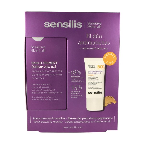 Women's Cosmetics Set Sensilis SKIN D-PIGMENT