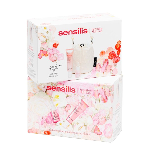 Женский косметический набор Sensilis SKIN GLOW FACIAL 2 Предметы