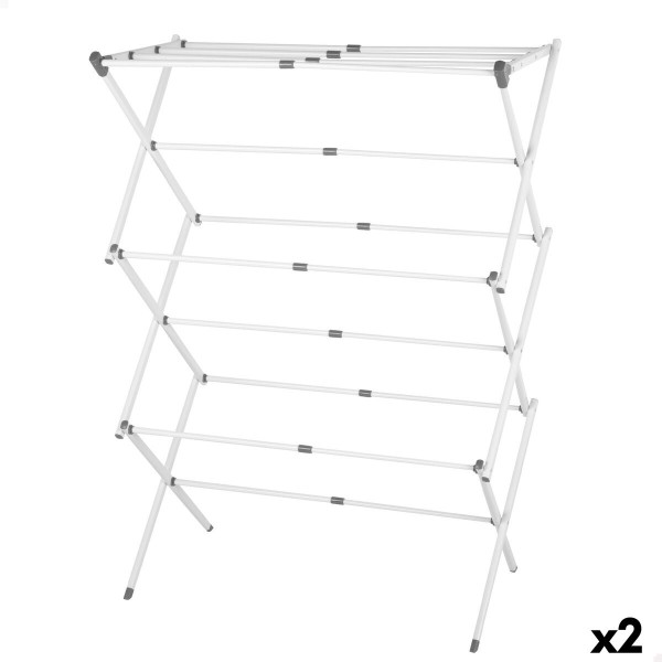 Drabužių linija Max Home Metalinis 75 X 104 X 37 CM (2 vnt.)