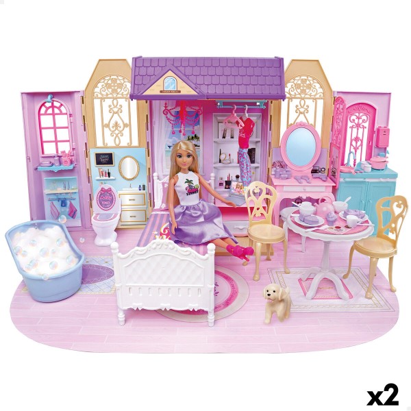 Doll Colorbaby Isabella 74 X 37 X 4 CM (2 Units)
