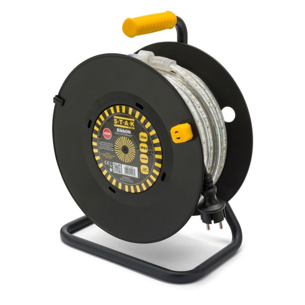 LED juostos Stak 185 W 15 m LED Šviesus 4000 K Juoda Skaidrus