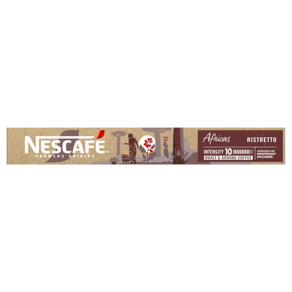 Kahvikapselit Nestlé AFRICAS 10 Kappaletta (10 osaa)