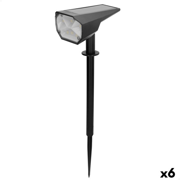 Solar lamp Aktive 8 x 37 x 11 cm (6 Units)