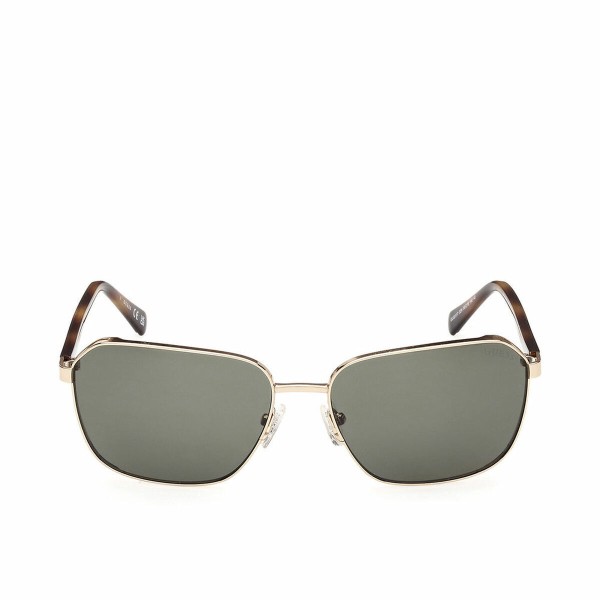 Meeste Päikeseprillid Guess GU00117-5732N Kuldne ø 57 mm