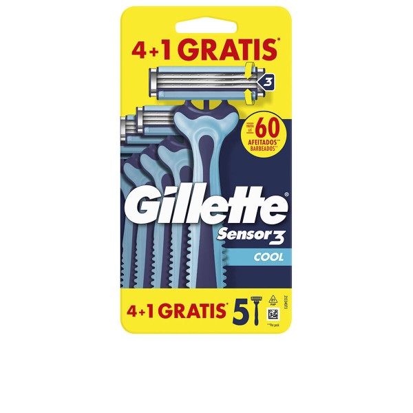 Лезвия для бритья Gillette SENSOR3 COOL (4 штук)