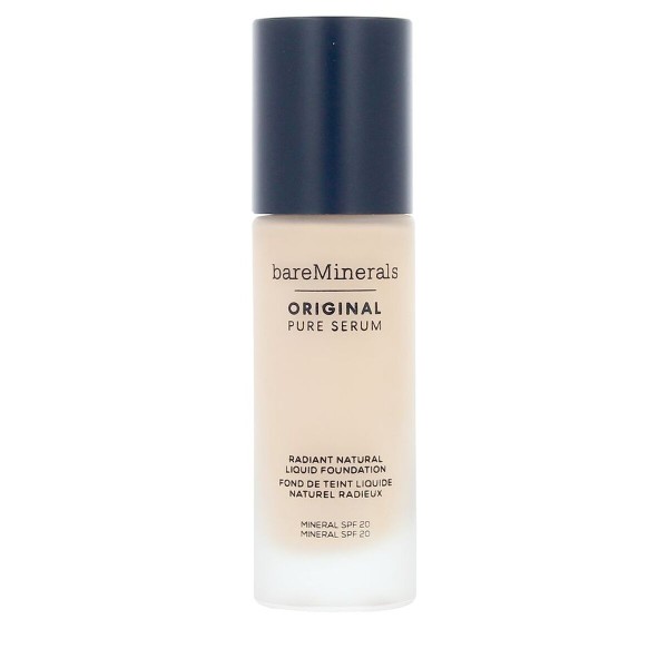 Šķidrā Grima Bāze bareMinerals ORIGINAL PURE SERUM Fair Warm 1 Spf 20 30 ml