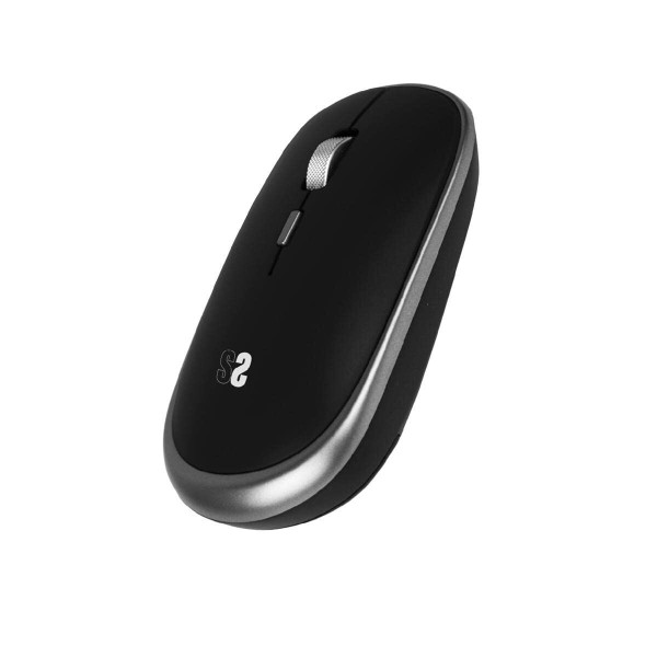Wireless Mouse Subblim SUBMORFM0002 Black Silver