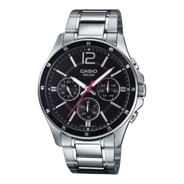 Мужские часы Casio MTP1374D1AVDF (Ø 47 mm)