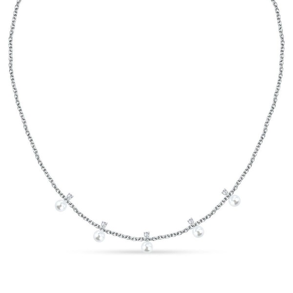 Ladies' Necklace Morellato SAWM03 Silver
