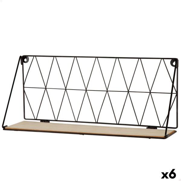 Planken Max Home Dzelzs Koks MDF 48 X 20 X 13 CM (6 gb.)