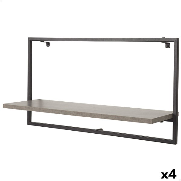 Shelve Max Home Iron MDF Wood 65 X 35 X 20 CM (4 Units)