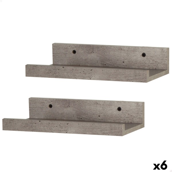 Lentynos Max Home Medžio MDF 25 X 5 X 10 CM (6 vnt.)